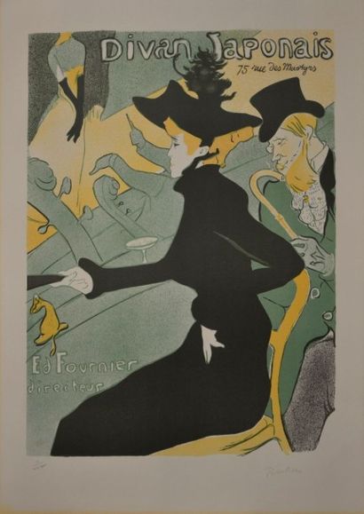 D'après Henri de TOULOUSE LAUTREC (1864-1901)
Jane...