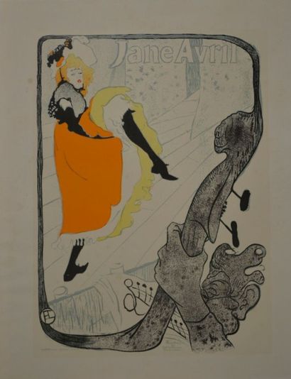 D'après Henri de TOULOUSE LAUTREC (1864-1901)
Jane...