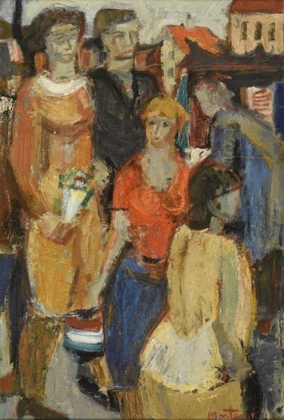 Roger MONTANÉ (1916-2002)

Scène de marché
Huile...