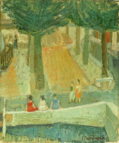 Roger MONTANÉ (1916-2002)

Les platanes
Huile...