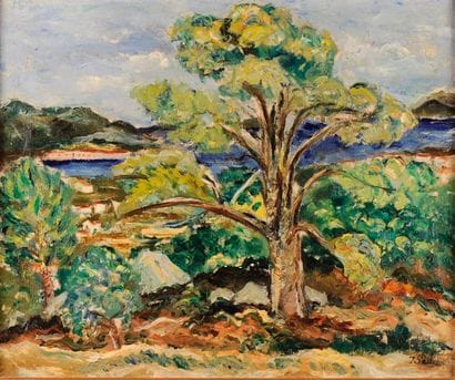 Fred PAILHES (1902-1991)

Paysage provençal
Huile...