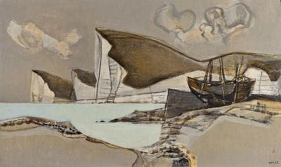 Georges DAYEZ (1907-1991)

Caïques à Yport
Huile...