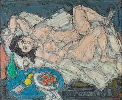 André COTTAVOZ (1922-2012)

Nu dans l'atelier
Huile...