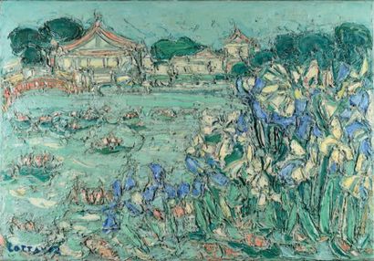 André COTTAVOZ (1922-2012)

Les iris bleu...