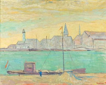 Jacques TRUPHEMUS (Né en 1922)

Village hollandais
Huile...