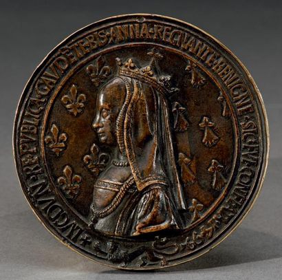 Louis XII et Anne de Bretagne
Médaille commandée...