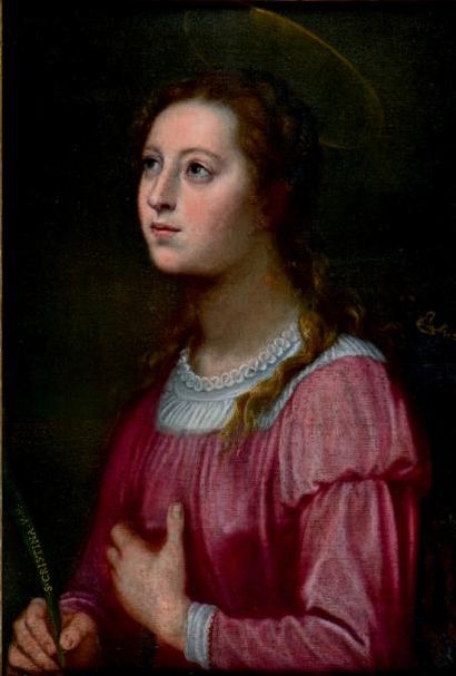 École SIENNOISE du XVII e siècle, suiveur...