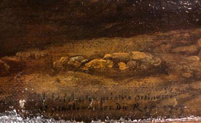 Martin DES BATAILLES (1659-1735) Le passage...