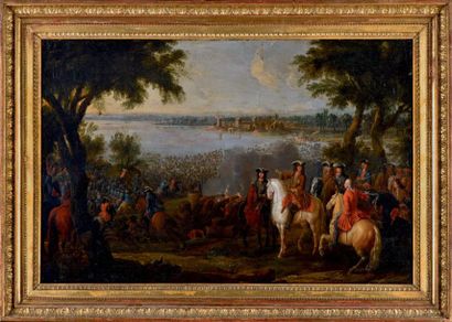 Martin DES BATAILLES (1659-1735) Le passage...