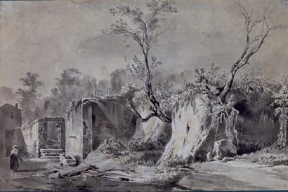 Jean-Jacques de BOISSIEU (1736 - 1810)
Vue...