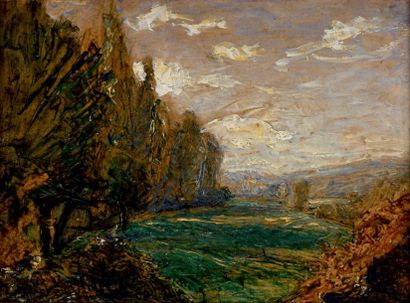 Louis Hilaire CARRAND (1821-1899)
Paysage
Huile...