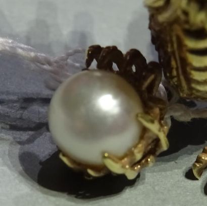 Dragon asiatique en or jaune 14k (585/°°)...