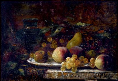 François VERNAY (1821-1896)
Nature morte
Huile...