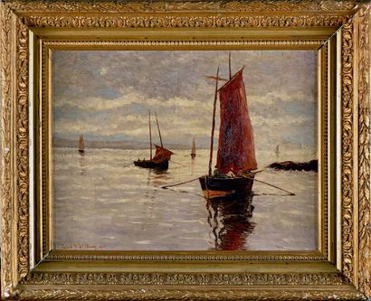Terrick John WILLIAMS (1860-1936)
Marine
Huile...