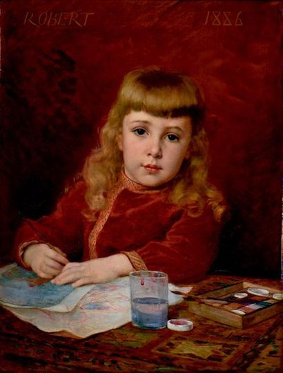 Timoléon Lobrichon (1831-1914)
Robert, garçon...