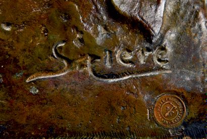 Sylvestre CLERC (1892-1958)
Femme pensive
Bronze...