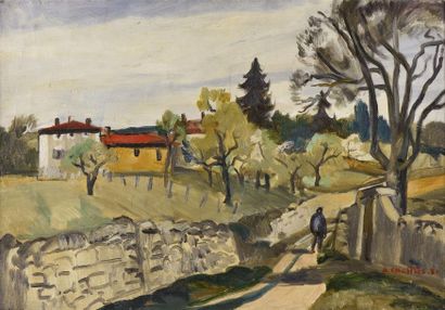 Antoine CHARTRES (1903-1968)
Chemin creux...