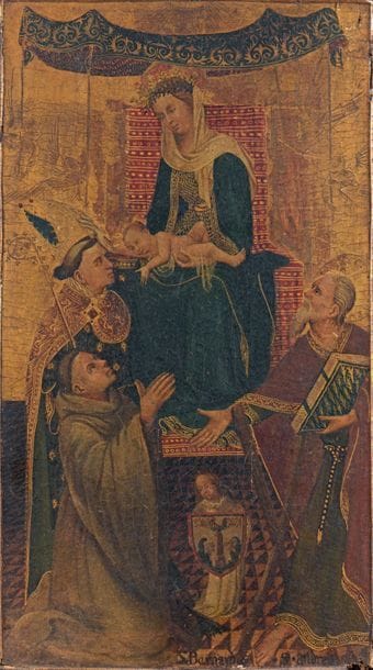 École FRANÇAISE vers 1400-1410

Moine franciscain...