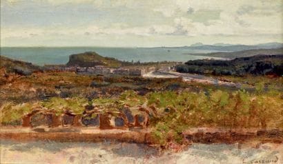 Louis-Hilaire CARRAND (1821-1899)

Paysage...