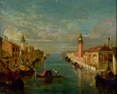 École VENITIENNE de la fin du XIXe siècle

Paysage...