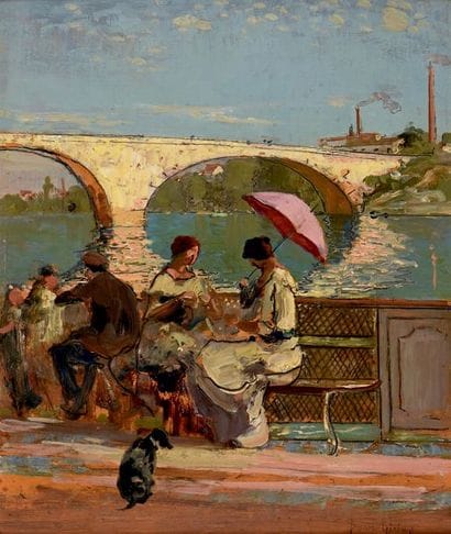 David GIRIN (1848-1917)

Élégantes
Huile...