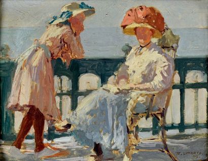 Frans Smeers (1873-1960)

La mère et la fille,...