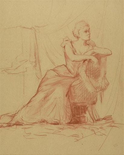 LOUIS APPIAN (1862-1896)

Jeune femme sur...