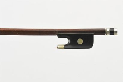 Archet de violon de Louis Bazin, signé, monté...