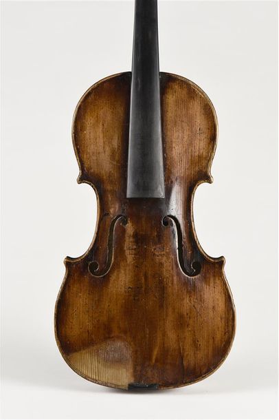 Violon début XIXe siècle, portant étiquette...