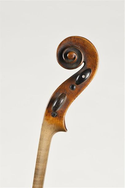 Violon français anonyme fait vers 1840. Touche...