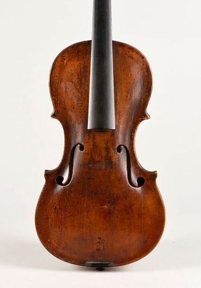 Violon allemand fait vers 1800, portant étiquette...