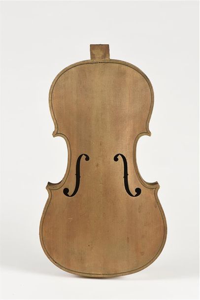 Lot de trois violons sans manche comprenant...