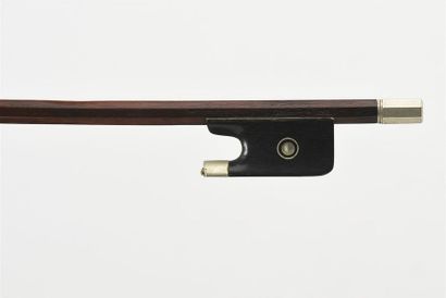 Archet de violon 7/8e de Emile Ouchard, signé...