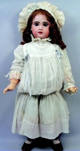 Bébé JUMEAU (période SFBJ, circa 1907), tête...