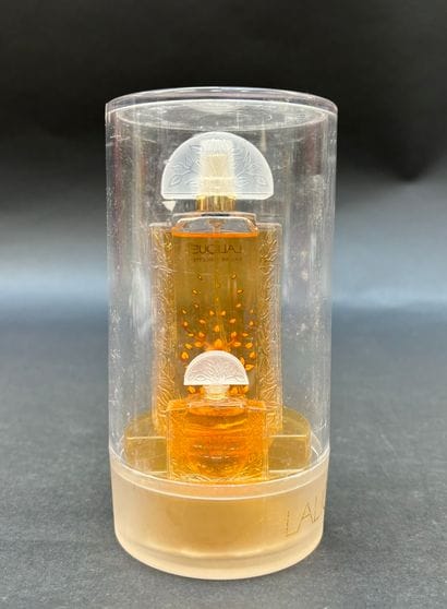 Lalique parfums - (1992)
Titled plexiglass...
