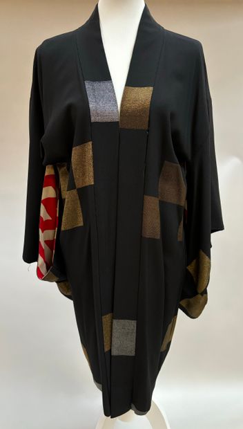 Anonymous, from Japan
Kimono-style black...