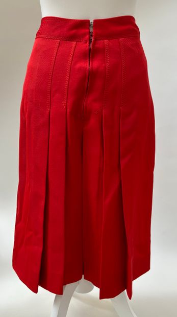 Céline Vintage
Knee-length skirt in overstitched...