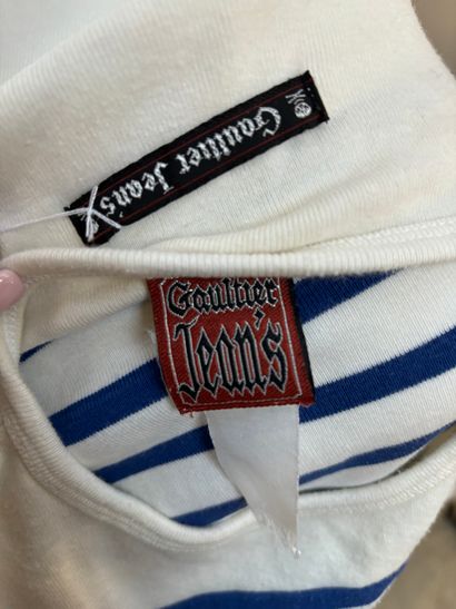 Jean Paul GAULTIER, T-shirt marinière à manches...