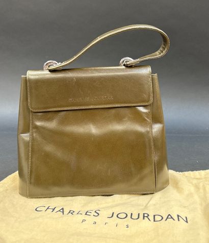 Charles JOURDAN
Olive green leather bag
H....