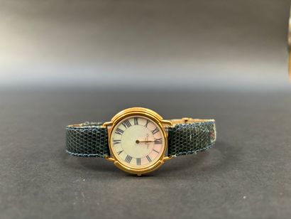 Christian Dior
Ladies' wristwatch 
Gold-plated,...
