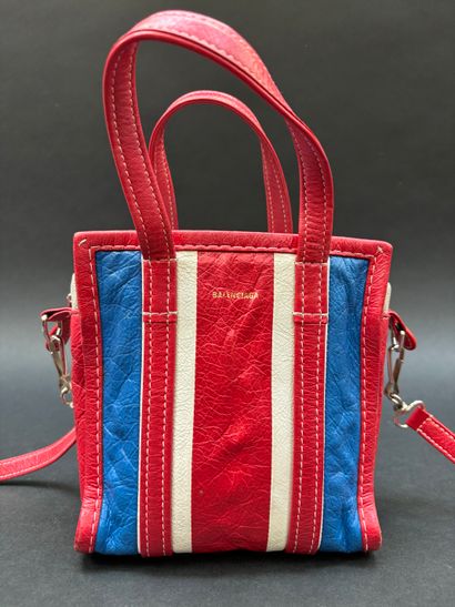BALANCIAGA
Leather shoulder bag 
Bazar model,...