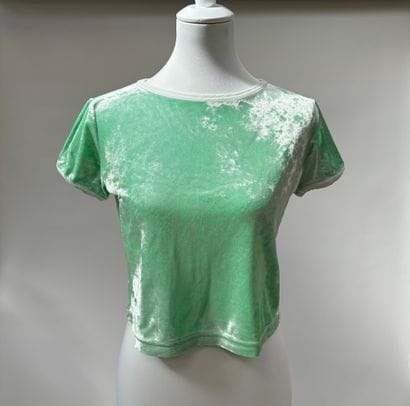 Courrèges
Set of two crop-tops in iridescent...