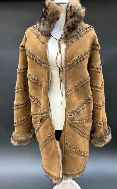 Ralph Lauren
Manteau en fausse fourrure et...