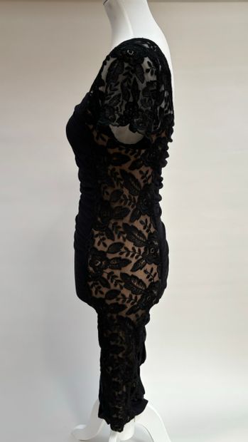 Ritmo de Perla 
Robe noire moulante en en...