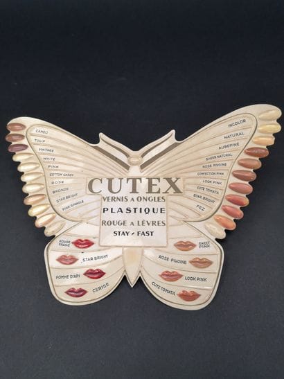 Cutex - (1950s)
Lipstick and nail polish...