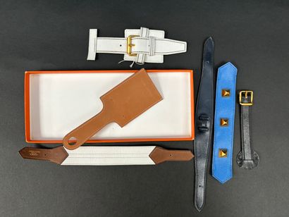 Hermès Paris
Set of skirt belt buckles and...