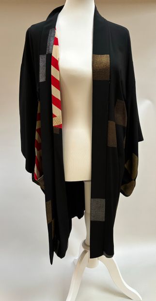 Anonymous, from Japan
Kimono-style black...