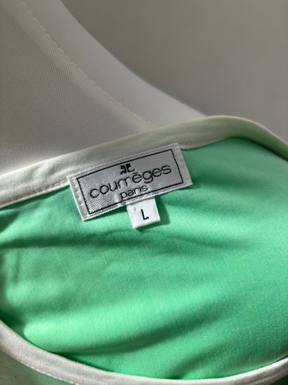 Courrèges
Set of two crop-tops in iridescent...