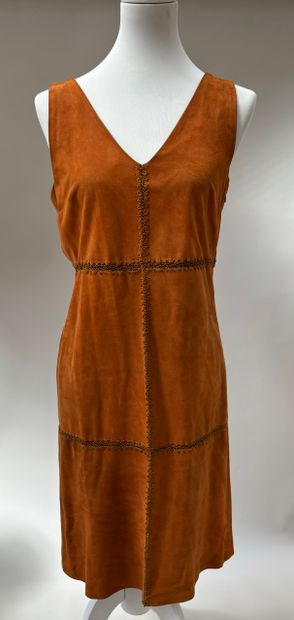 Kenzo jungle 
V-neck sleeveless dress with...
