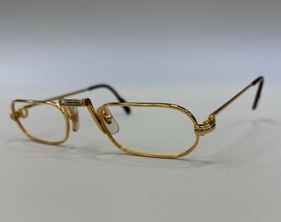 Cartier 
Lady's glasses frame in gold-plated...